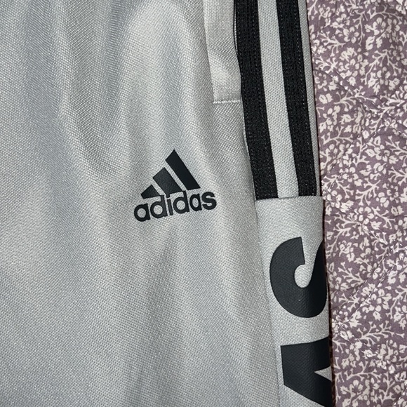 Adidas Aeroready 3- Striped Full Length Track Pants - Picture 2 of 5